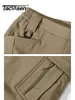 TACVASEN Winter Softshell Warm Pants Mens IX9 Hiking Tactical Cargo Waterproof Fleece Safari Work Trousers 240301