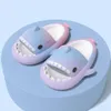 Foot Inside 14.5-21.5cm Baby Gradient Childrens Shark Slippers Toddler Outdoor Wear Beach Sandals