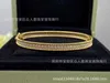 Designer Bangle Sweet Vancf Armband Jade Sky Star Armband 925 Sterling Silver 18K Gold Bead Edge Full Diamond Rose Gold Kaleidoscope Armband OP49