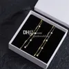 Delicado pendurado brinco de luxo gota parafuso prisioneiro de grau superior diamante pérola brincos presente de aniversário com caixa