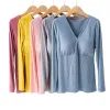 Camisas para casa pijamas das mulheres grávidas roupas para grávidas enfermagem topos amamentação camiseta gravidez maternidade camisas de amamentação