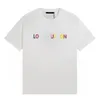 2024 Tees Mens Designers T Shirt Uomo Donna magliette con lettere Stampa maniche corte Camicie estive Uomo T-shirt allentate taglia S-XXXL G4