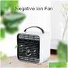 Other Lights & Lighting Brelong Mini Fan Portable Air Cooler Usb Charging Negative Ion Cooling Small Water-Cooled Conditioning Drop De Dhidx