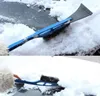2in1 Car Ice Scraper Snow Remover Shovel Brush Window Windscreen Windshield Deicing Cleaning Scraping Tool8851539