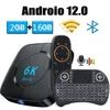 Set-top box Android 12.0 Supporto CPU Allwinner H616 Lettore multimediale HDR 6K 4GB RAM 32G 64G WIFI 2.4G5G BT5.0 Box TV Android 3D Set top box Smart TV