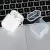 Apple AirPods Pro 2 2nd Generation AirPod 3 프로 폰 액세서리 솔리드 TPU 실리콘 보호 이어폰 커버 무선 충전 충격 케이스