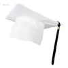 Berets 2024 Unisex Graduation Hat High School Students Graduate Costume Po Props