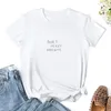 Women's Polos Quiet Heavy Dreams T-shirt Female Clothing Funny Cute Clothes