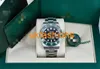 Montres mécaniques pour hommes Roiex Sub Watch inoxydable 41 mm lunette verte "StarBucks" 126610LV HBF3