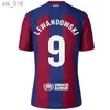 Voetbalshirts S Pedri Voetbalshirt Lewandowski Gavi Kit Ansu Fati Ferran Raphinha 23 24 F. De Jong Dest Dembele Camiseta FutbolH240308