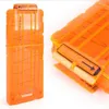 Gun Toys Autres jouets 6 12 18 clip de recharge orange pour stock Nerf fléchettes rondes chargeur de pistolet jouet de remplacement pour balles souples pour Nerf Blaster arma de brinquedo 2400308