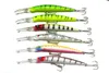 6 couleurs 145 cm grand jeu leurres de pêche en plastique appât dur attirail Pesca poisson Wobbler méné leurre artificiel Swimbait3505074