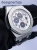 Audema Pigu Relógios Mecânicos Cronógrafo Automático Relógios de Pulso Epic Royal Oak Offshore 26170ST Panda Dial Relógio Masculino com Papel WN-YVCS