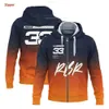 Mens Hoodies Sweatshirts Mens hooded sweatshirt and zipper breathable sportswear extreme sports jacket red F1 3 teams 2023