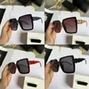 Gafas de sol clásicas de diseñador para mujer, montura de gran tamaño, gafas de sol de lujo, gafas de sol polarizadas de moda, luneta de moda para hombre, accesorios fa067 b4