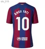 Maglie da calcio Lewandowski Ogan Ansu Fati Camisetas De Football Raphinha Kounde Gavi R.araujo S Ez Abde Pedri Ferran 2023 2024 CamiciaH240308