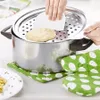 Rostfritt stål Spaetzle Maker Lid med skrapa Tyskland Egg Noodle Dumpling Maker Home Kitchen Pasta Cooking Tools Accessoires Y2263W