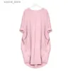 Maternity Dresses Spring Autumn Long Sleeve Casual Loose Dress Maternity Clothes for Pregnant Women Vestidos Gravidas Lady Dress Pregnancy Dresses L240308