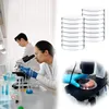 Garrafas de armazenamento suprimentos plástico 55x15mm transparente 90x15mm placas de petri estéreis prato claro cultura de bactérias