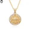 Pharaohs Eye Small Shield Exotic Style Pendant Male and Female Demon Eye Pendant