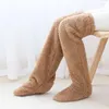 Women Socks Snuggs Cozy Knee High Protection For Warmth SnugglePaws Sock Slippers Slipper Foot