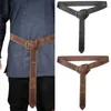 Belts Medieval Waistband Vintage Cosplay Embossing Belt For Men Supplies PU Poshoots And Stage Dropship