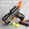 Sand Play Water Fun Gun Toys Soft Bullet Toy Gun för konkurrenter Zeus Apollo Ball Ldren Pistol Eva Foam Dart Blaster Gift H240308