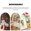 Storage Bottles Dry Flower Embossing Board Pressed Bookmark Frame For Flowers Set Pressing Dried Crafts Bookmarks Plastic Marker