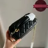 Luxury designer bag handbags Mini Vanity Box Black White Top Handle Totes Quilted Matelasse Chain Crossbody Shoulder Cosmetic Caid Lipstick Holder Luxury handbags