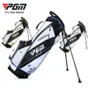 Bolsas de golf PGM, nueva bolsa de Golf impermeable para hombre, carrito de Golf Caddy, trípode, material, bolsa de Golf, soporte para mujer, bolsa con soporte para pistola, 14 enchufes QB026L2402