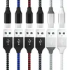 USB till USB C -kabel Snabbladdning 3A Datasynkronisering CORD kompatibel med iPhone 15/14/13 Pro Max Samsung Galaxy S24+/S24/S24 Ultra/S20/S10/S9 Typ C -kablar