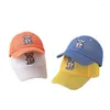 Ball Caps Doit Breathable Summer Boy Girl Cap Baseball Embroidered Bear Child Sun Hats Mesh Kids Peaked Snapback Gorras