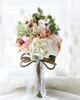 Yeni 2021 Renkli Yapay Gelin Düğün için Çiçekler Buketi İns Gelin El Tutma Çiçekler Ucuz7075905