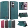 Capas para C53 C51 A58 A78 A18 A38 Realme 11 Reno 10 4G 5G Carteira de moda de luxo Retro PU Couro TPU Case 240304