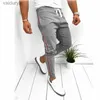 Pantaloni sportivi da palestra estivi da uomo slim fit da corsa pantaloni a righe pantaloni sportivi 2020 240308