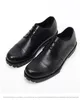 Casual Shoes FASHION MEN LEATHER LOAFERS OFFICE BUSINESS LACE UP BLACK SHOE HIGH GRADE SINGLE MONK STRAP