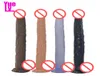 YUELV 40x4CM Super Lange Enorme Realistische Dildo Flexibele Grote Kunstmatige Penis Lul Vrouwelijke Masturbatie Erotische Speeltjes Sex producten Voor W7078009