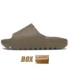 yeezy slide yeezys slides foam runners sandals shoes Frete grátis sapatos homens mulheres designer onyx pura lua cinza luxurys sapatos loafers 【code ：L】