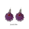Stud Earrings Cherry Jelly Ear Studs For Women Sweet Rings Y2k Aesthetic Jewelry