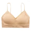 BRAS NICT PISK PALEK TOP TOP BRA NO BEDWIRE Anti-Slip Casual Biecid Biecid Camisole