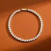 سوار الذهب رجل المثلجة خارج سلسلة سوار التنس AAA Zirconia Zirconia Silver Womens Designer Copper White Diamond Cains B327x