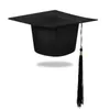 Berets 2024 Happy Graduation Hat University Congrats Grad Academic Degree Ceremony High School Party Supplies