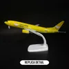 Réplique de modèle d'avion en métal, échelle 1 250, Mexico Airlines B737 Mercado, avion d'aviation Miniature, Collection d'art, jouet pour enfant garçon, 240223