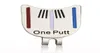 Golf Ball Marker Hat Clip med Magnet Position Mark One Putt Putt Alignment Aiming Cap Clips8360285