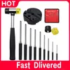 Professionele handgereedschapsets Roll Pin Punch Set met opbergzakje Smithing Reparatiegereedschap verwijderen Bankblokponsen en hamer