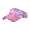 Gorras de bola Tie-Dye Impresión Gorra de béisbol Mujer Protector solar Sombrero transpirable Snapback HipHop Deportes Casual Sun Visor Trucker Retro Bone