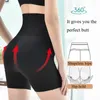 Kvinnors Shapers Hip Shapewear skinkor för kvinnor Hög midja Hipbushaper Mage Control Anmåterlig rövförstoring Underkläder