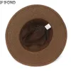 Large Brim Hats Chapeaux de seau grande taille 60CM été Panama chapeaux pour femmes hommes à large bord plage Jazz chapeau refroidissement dames soleil Str chapeau L240308