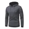 Hoodies Men długie rękawowe swobodne bluza z kapturem męska Biała z kapturem Tracksuit Coat Sportswear plus size S-3XL 240219