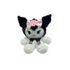 10 cm Melody Cat PC Dog Keychain Anime Plush Figur Pendant Accessories Söta djur leksaker